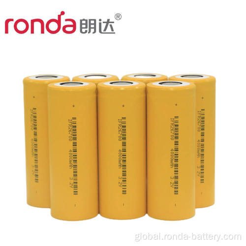 Battery For Head Torch IFR26700-4000mAh 3.2V Cylindrical LiFePO4 Battery Manufactory